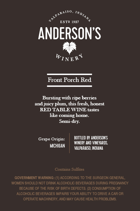 Front Porch Red
