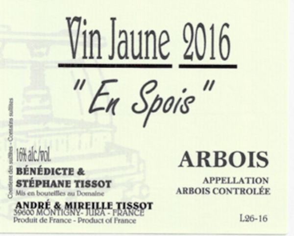 Vin Jaune En Spois