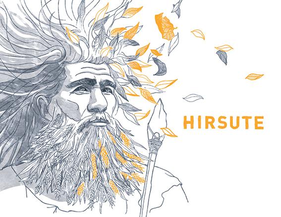 Hirsute