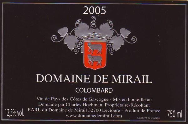 Colombard Vin De Pays Des Côtes De Gascogne