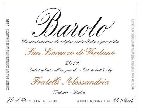 Barolo San Lorenzo Di Verduno