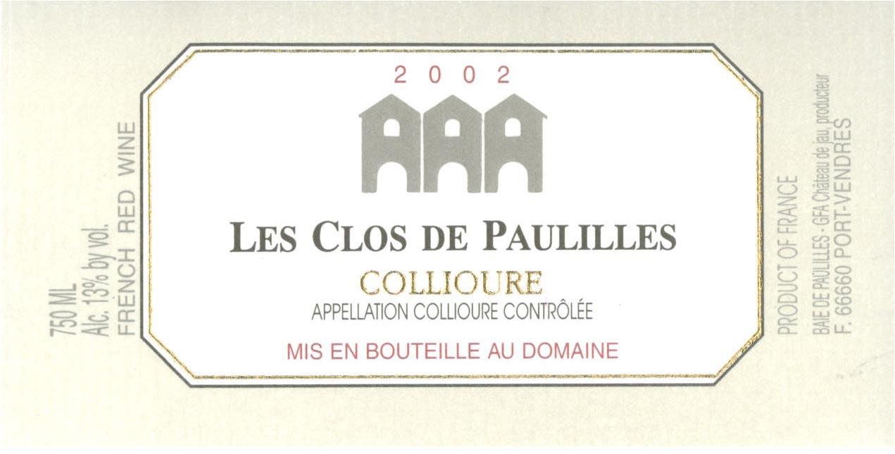 Les Clos de Paulilles