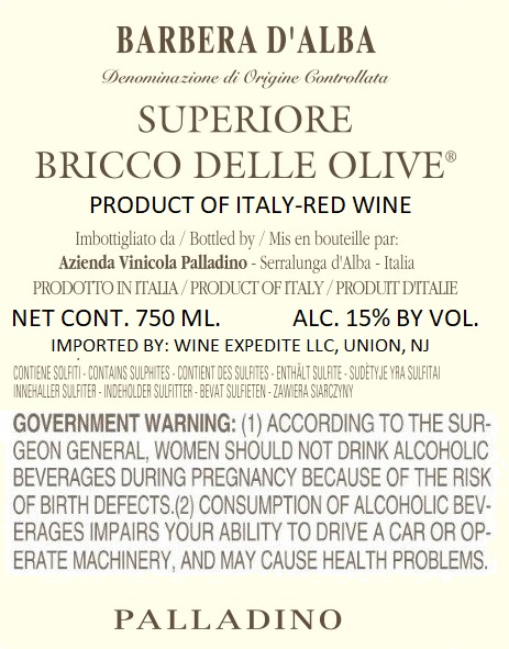Superiore Bricco Delle Olive