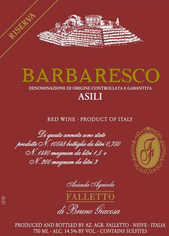 Giacosa Asili Riserva
