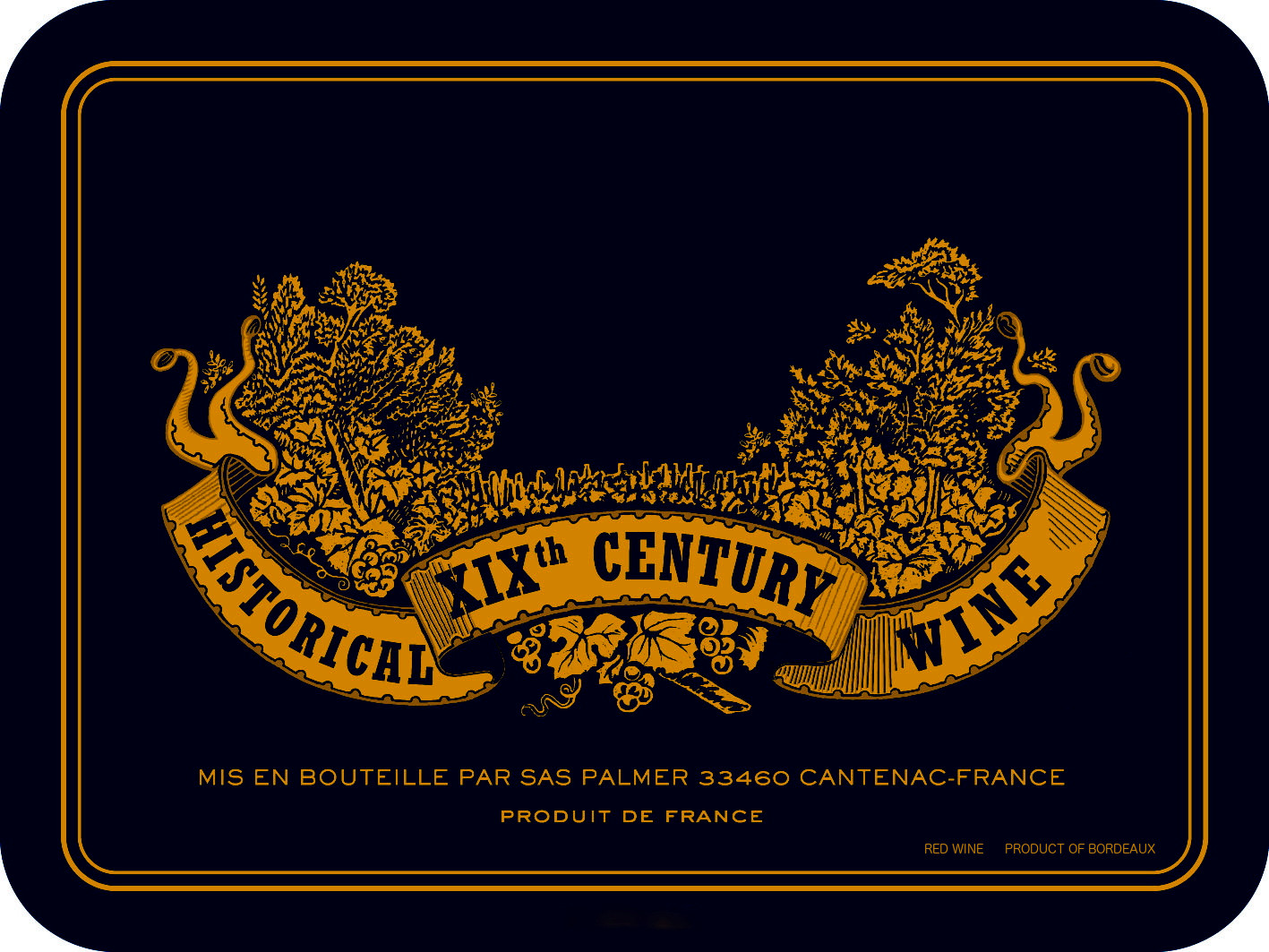 Historical Xixth Century Wine