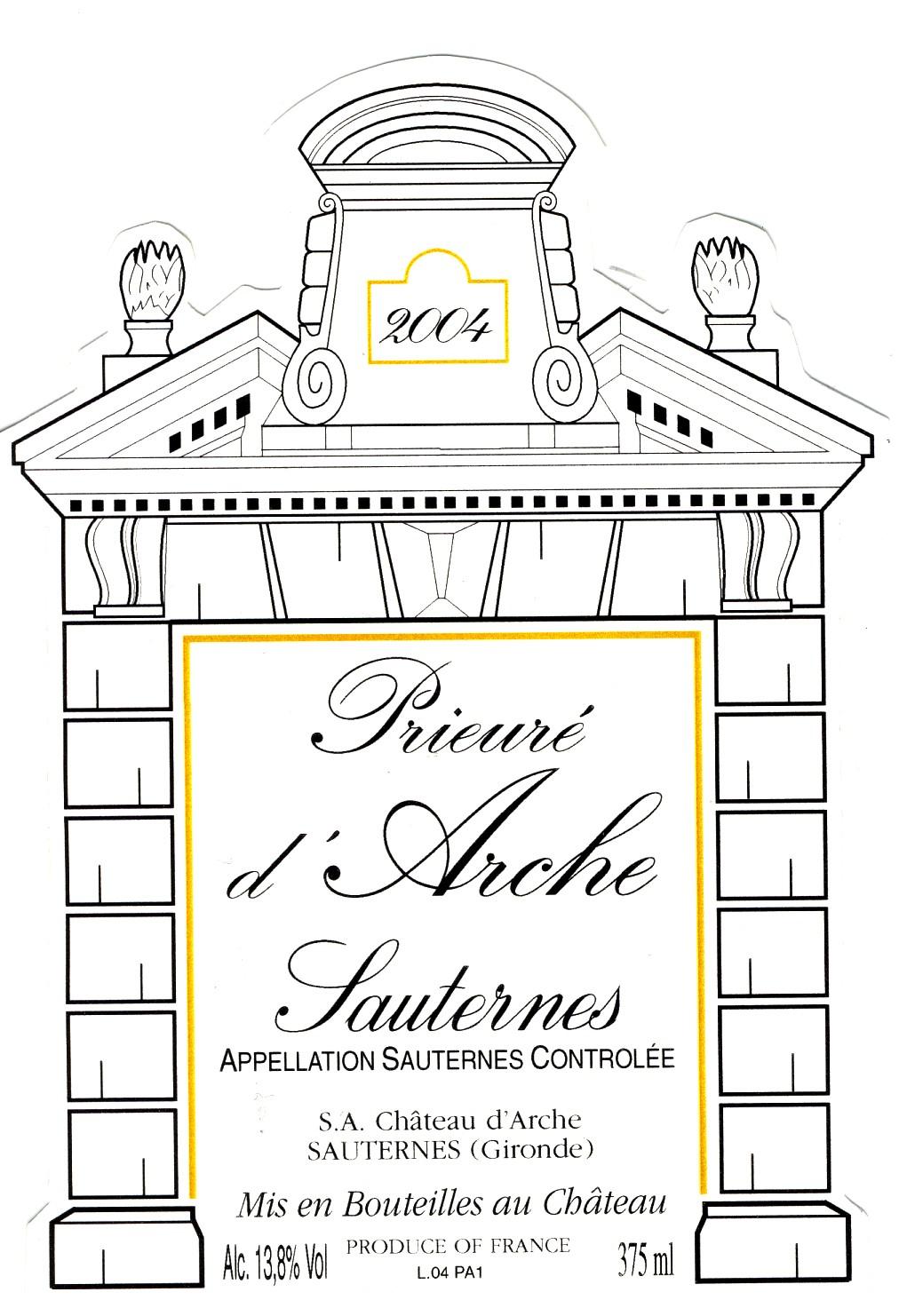 Prieuré Arche Sauternes