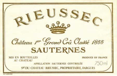 Rieussec Sauternes
