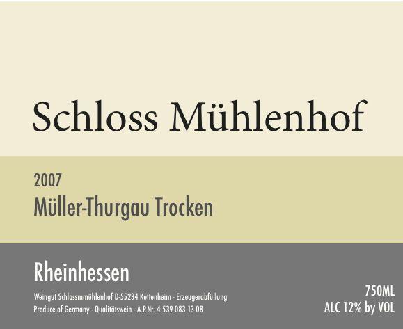 Müller-Thurgau Trocken