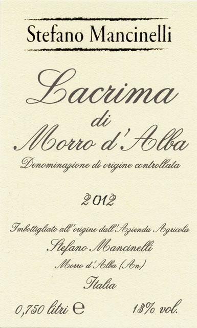 Lacrima Di Morro D'alba