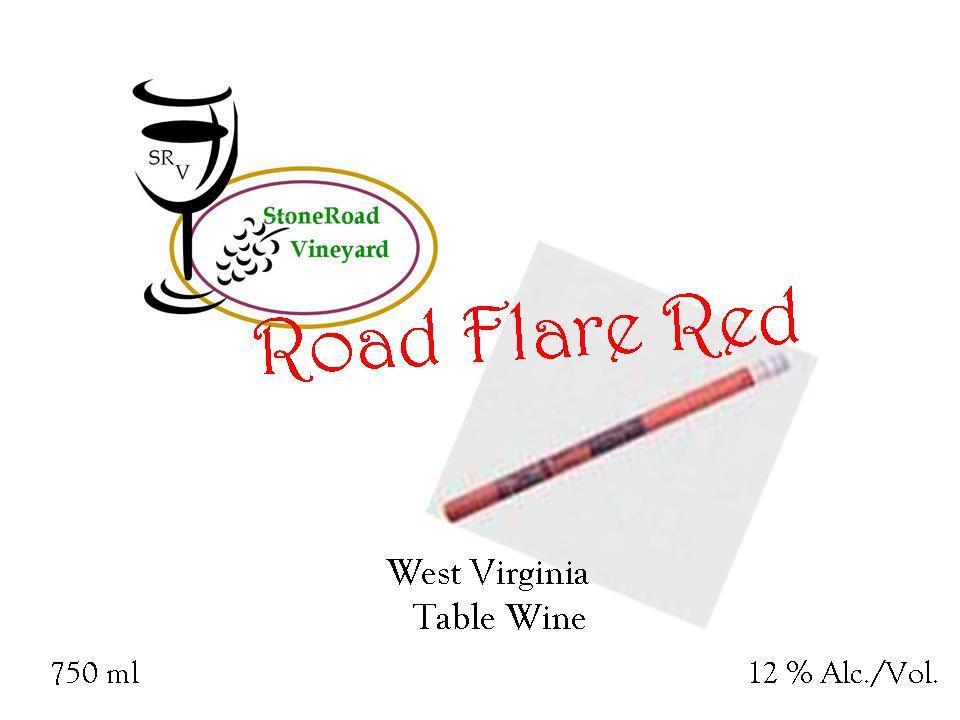 Road Flare Red