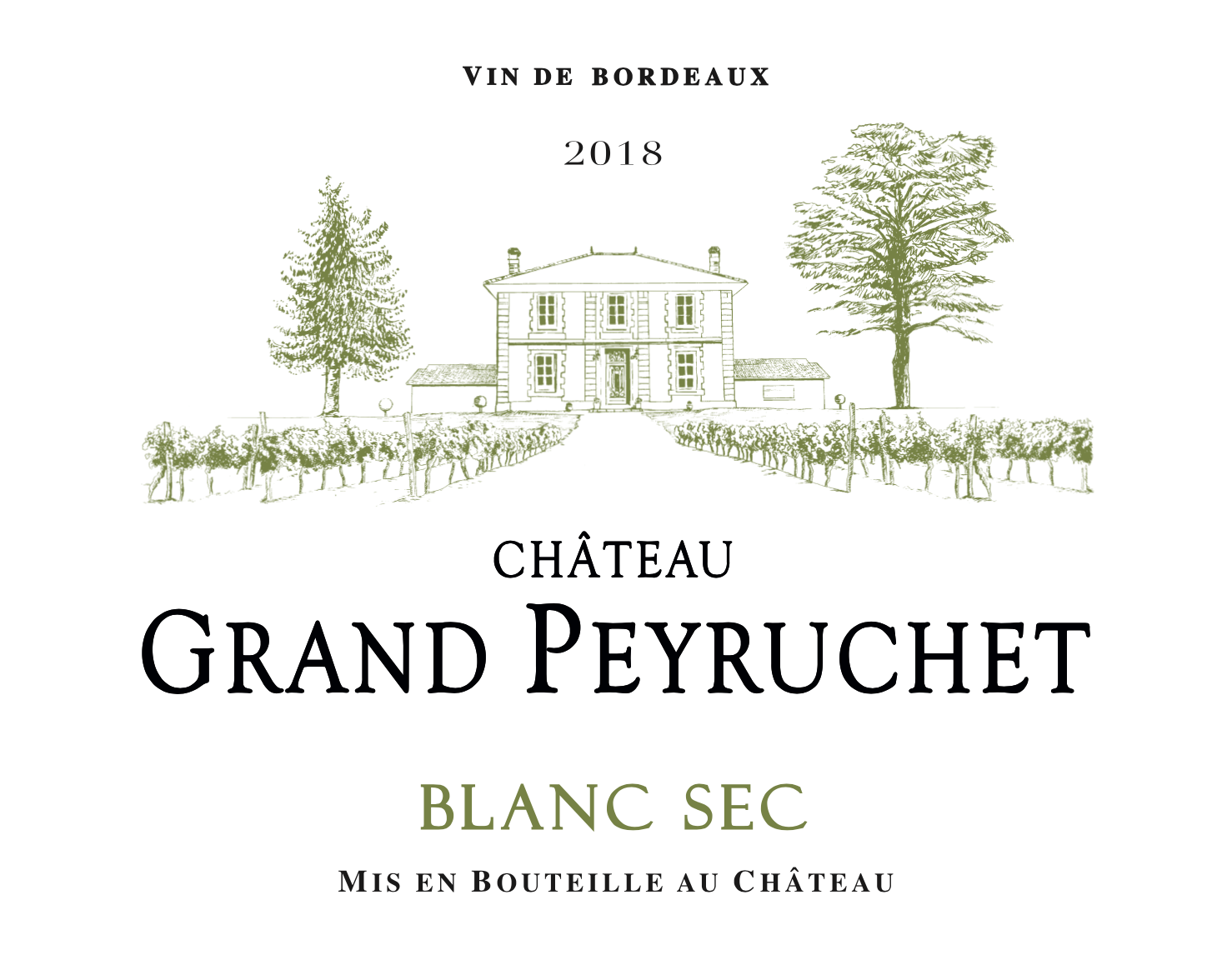 Château Grand Peyruchet Blanc Sec