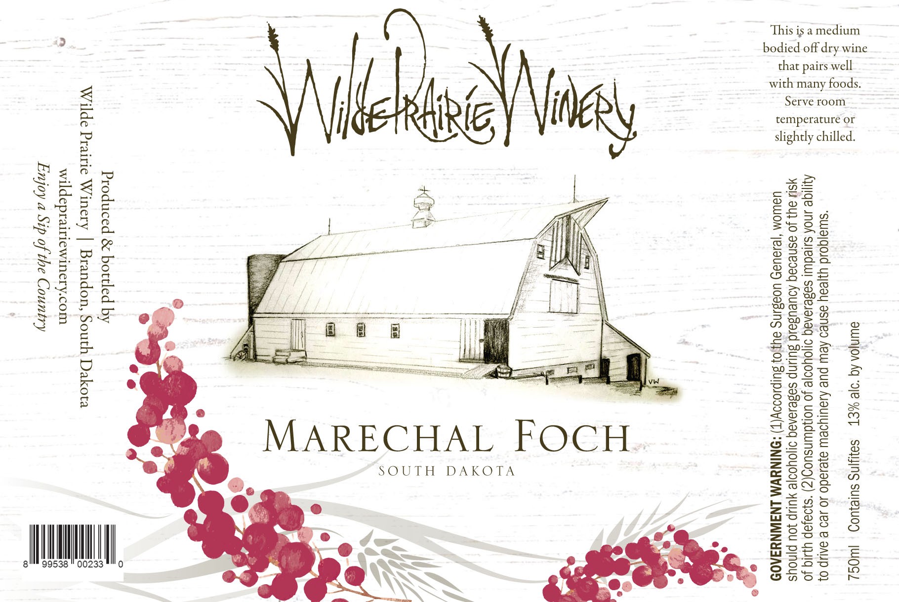 Wilde Prairie Marechal Foch