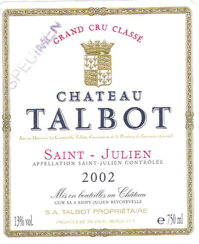 Chateau Talbot