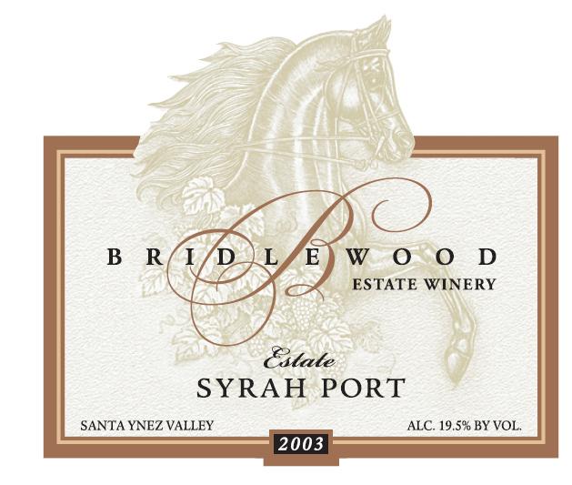 Estate Syrah Port