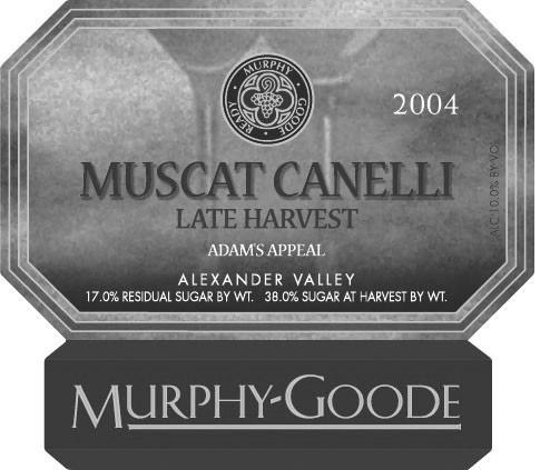 Late Harvest/Adam's Appeal