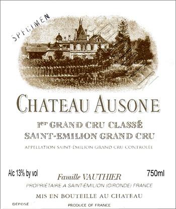 Specimen Chateau Ausone