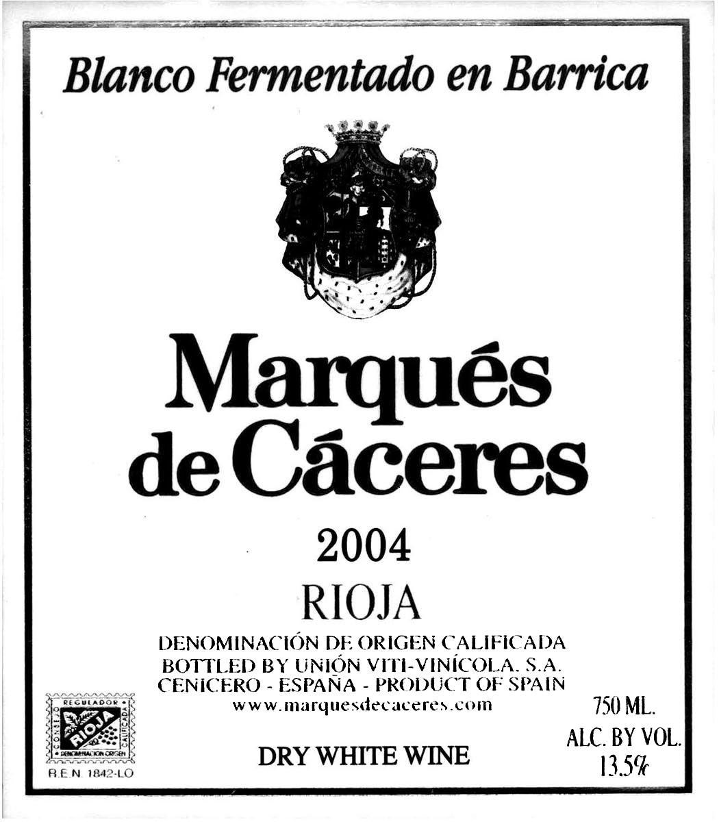 Blanco Fermentado en Barrica