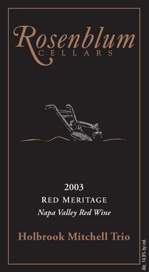 Red Meritage Holbrook Mitchell Trio