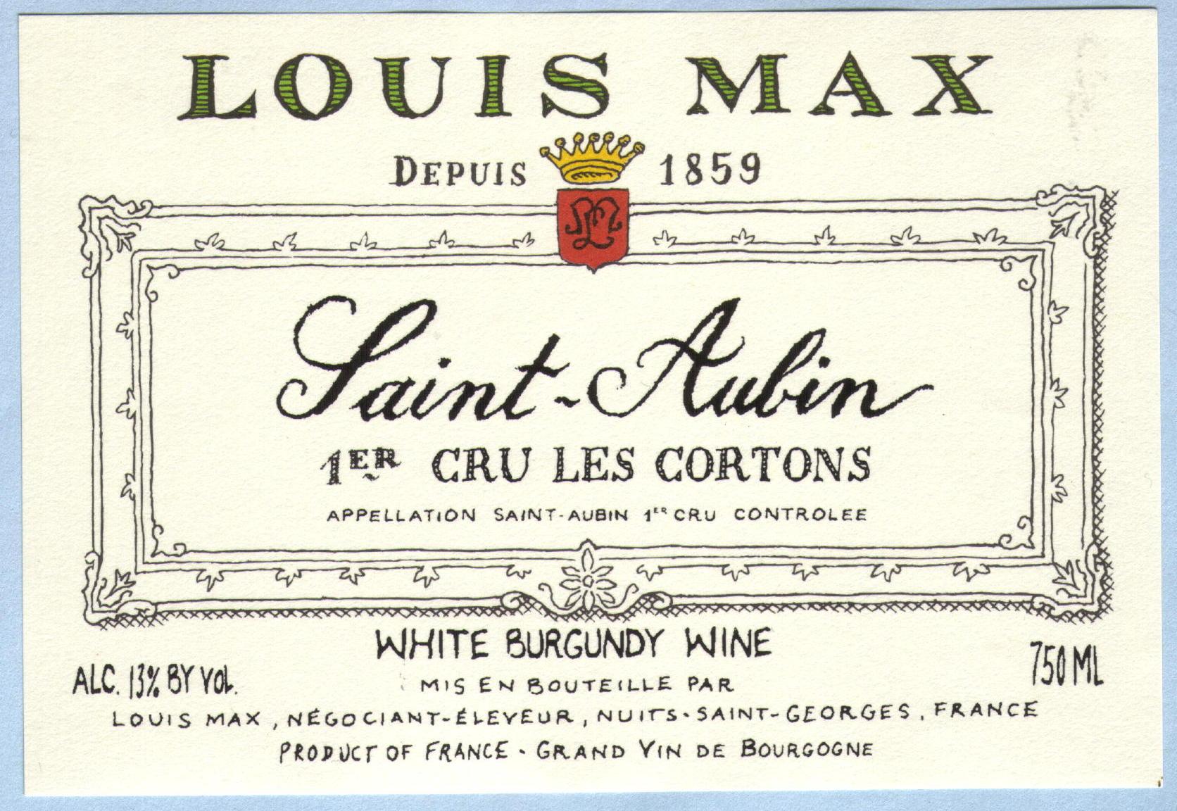 Saint-Aubin 1er Cru Les Cortons