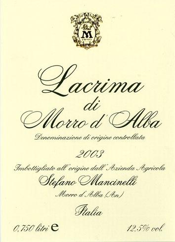 Lacrima Di Morro D'alba