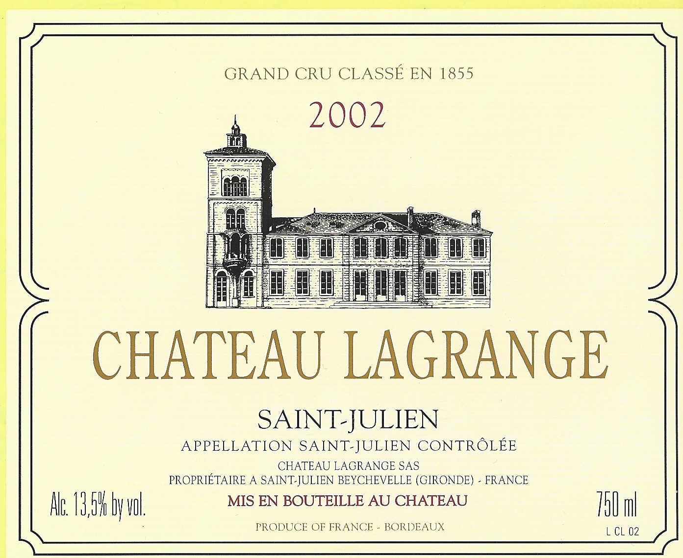 Chateau Lagrange Saint Julien