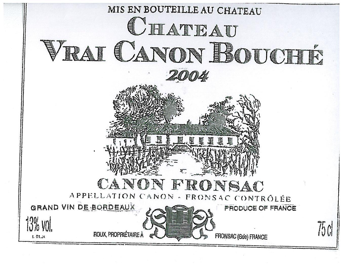 Vrai Canon Bouché
