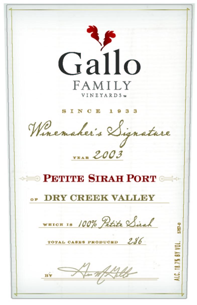 Winemaker's Signature
