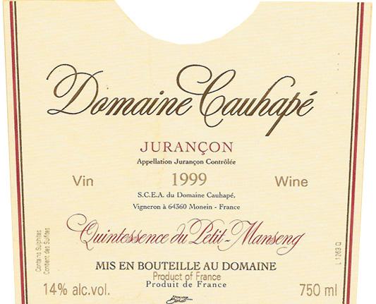 Quintessence du Petit Manseng