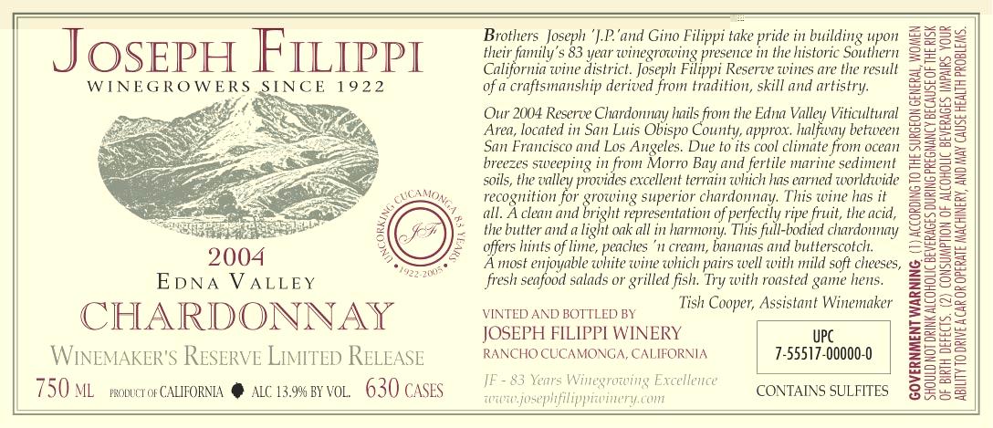 Winemaker's Reserve Limited Release
