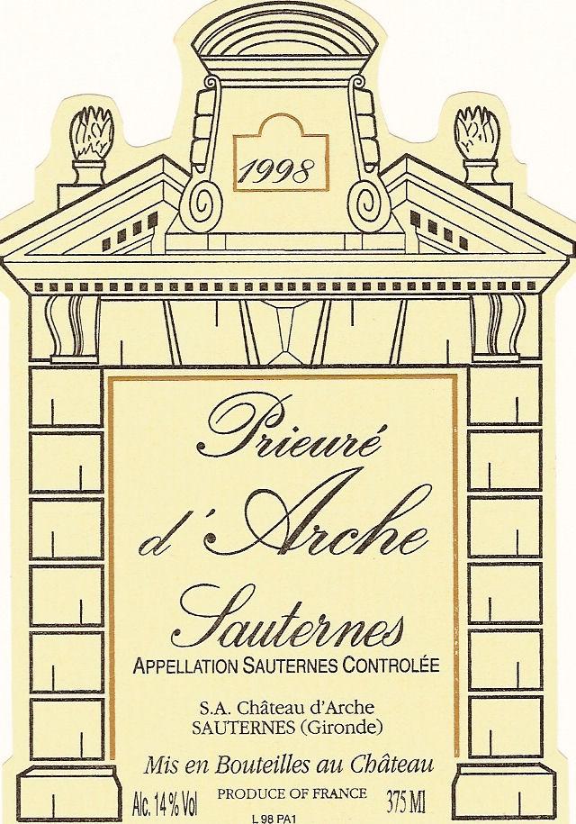 Prieuré D'arche Sauternes