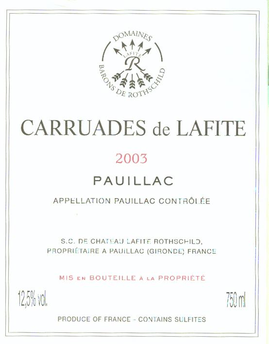 Carruades De Lafite