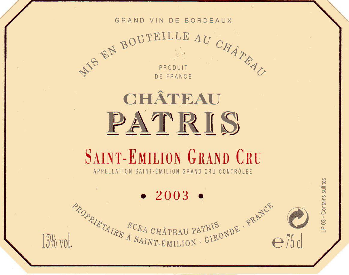 Saint-Emilion Grand Cru