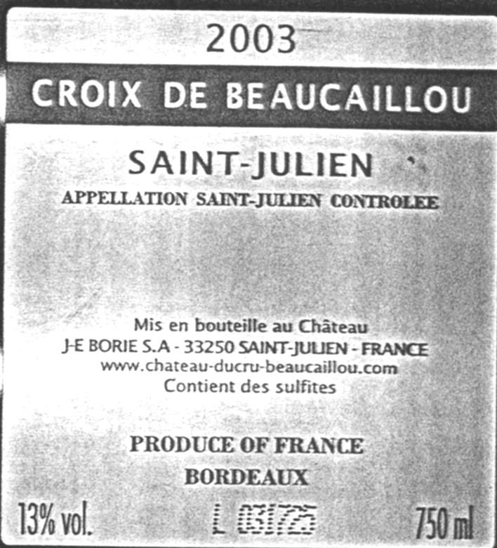 Croix de Beaucaillou