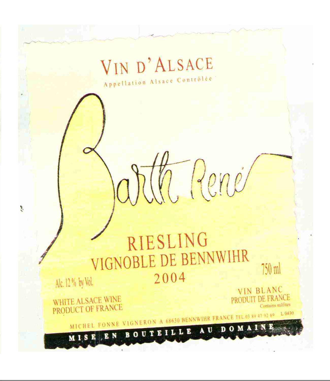 Vignoble De Bennwihr