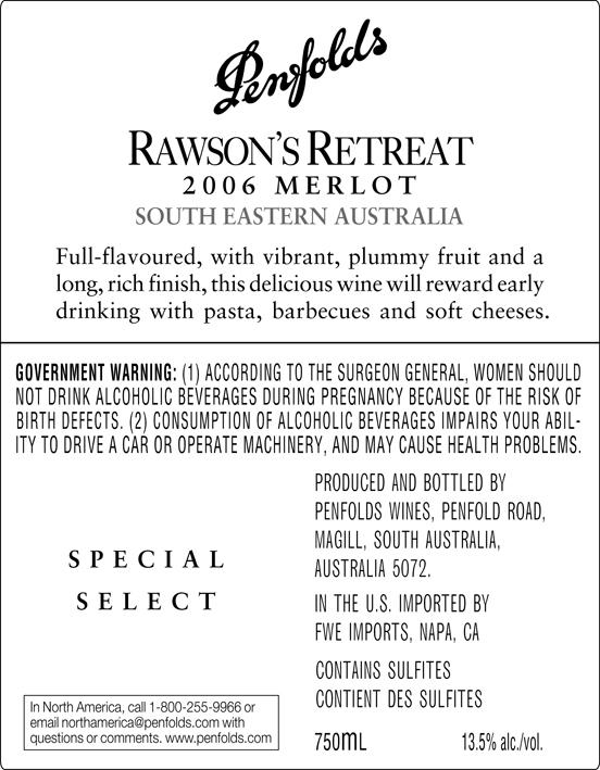 Rawson's Retreat Special Select