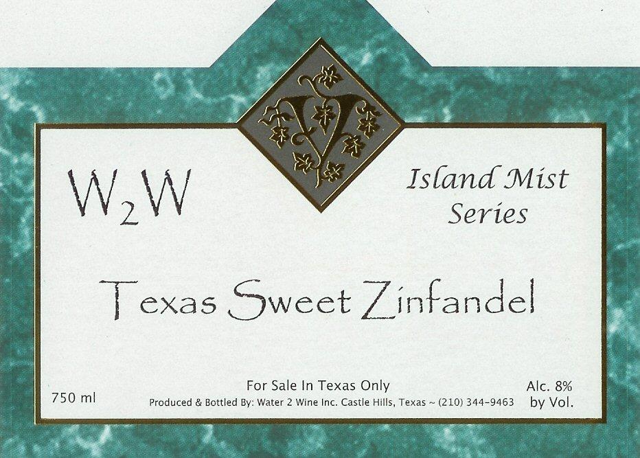 Texas Sweet Zinfandel