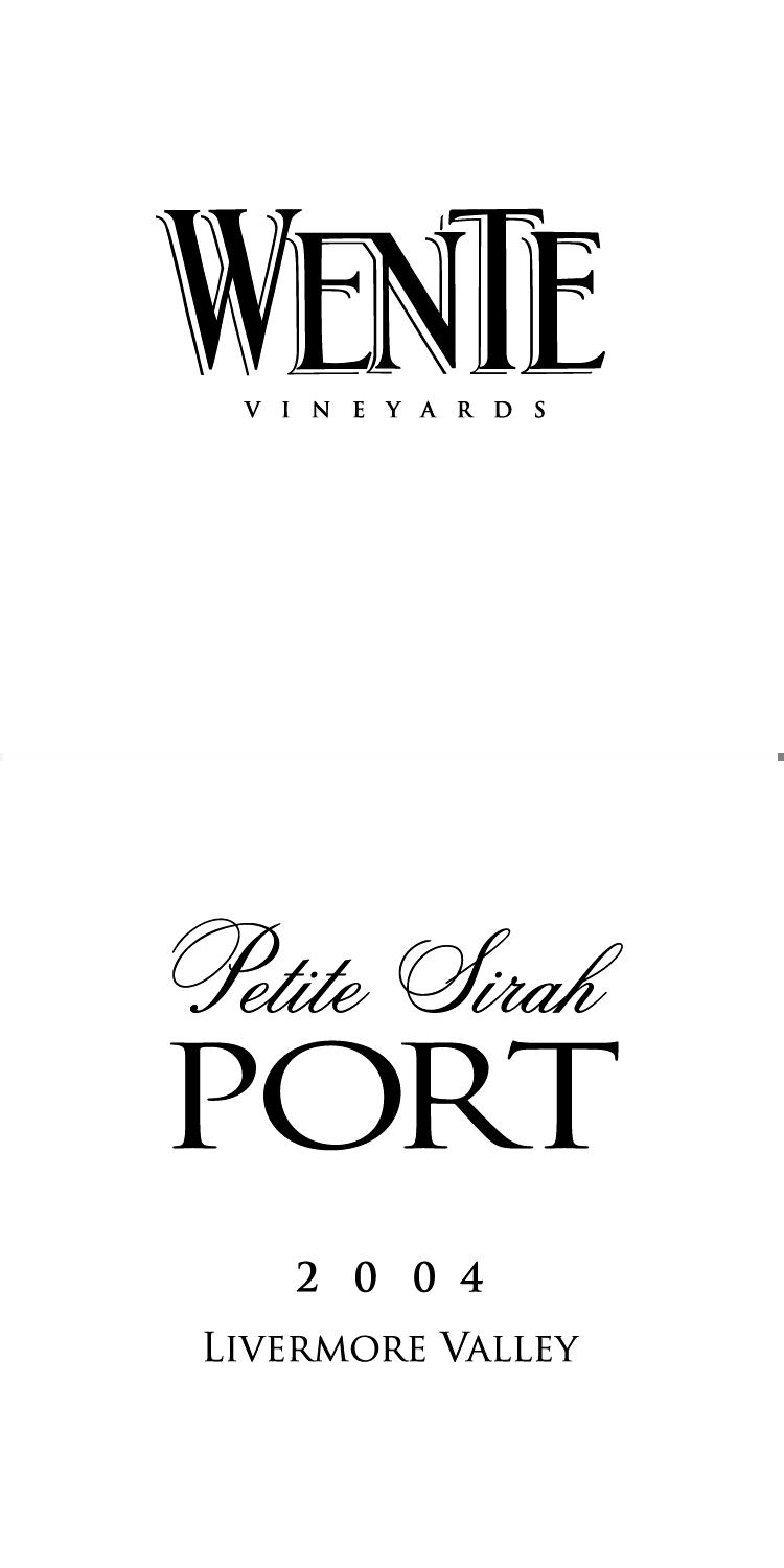 Petite Sirah Port