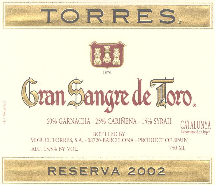 Gran Sangre De Toro
