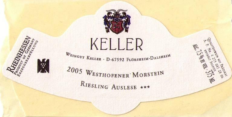 Westhofener Morstein Riesling Auslese