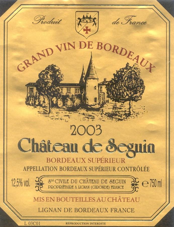 Chateau De Seguin