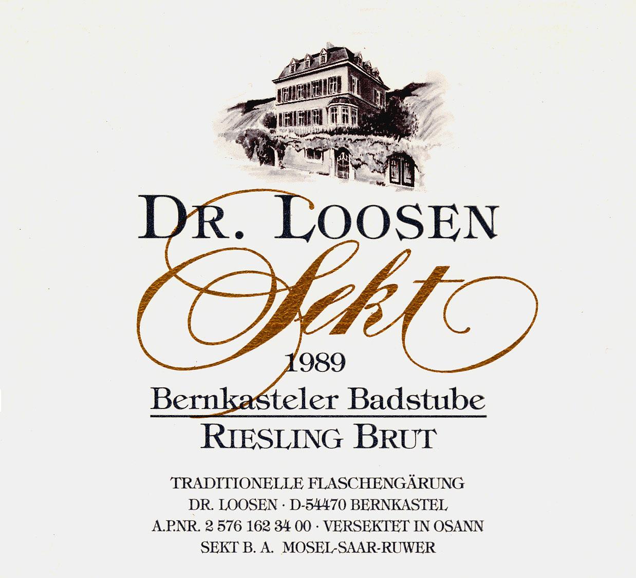 Bernkasteler Badstube Riesling Sekt Brut