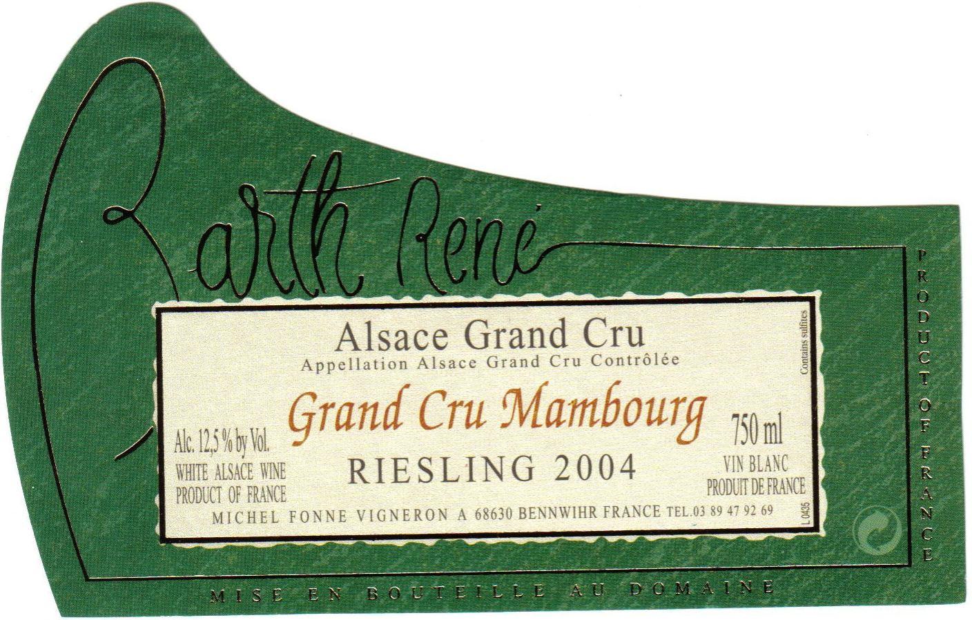 Grand Cru Mambourg