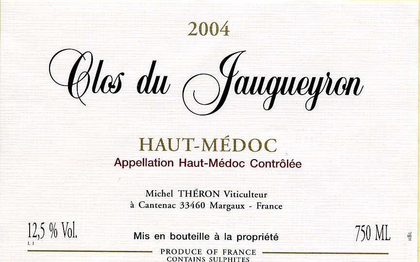 Clos De Jaugueyron