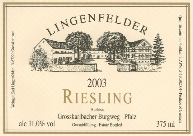 Grosskarlbacher Burgweg Auslese