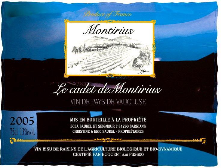 Le Cadet de Montirius