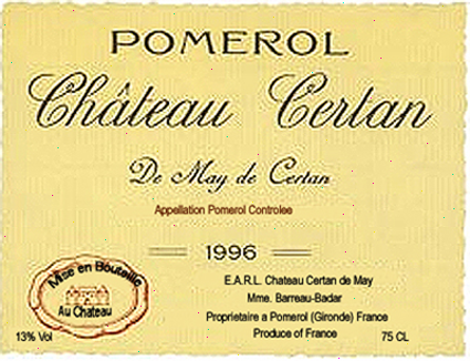 Château Certan De May de Certan