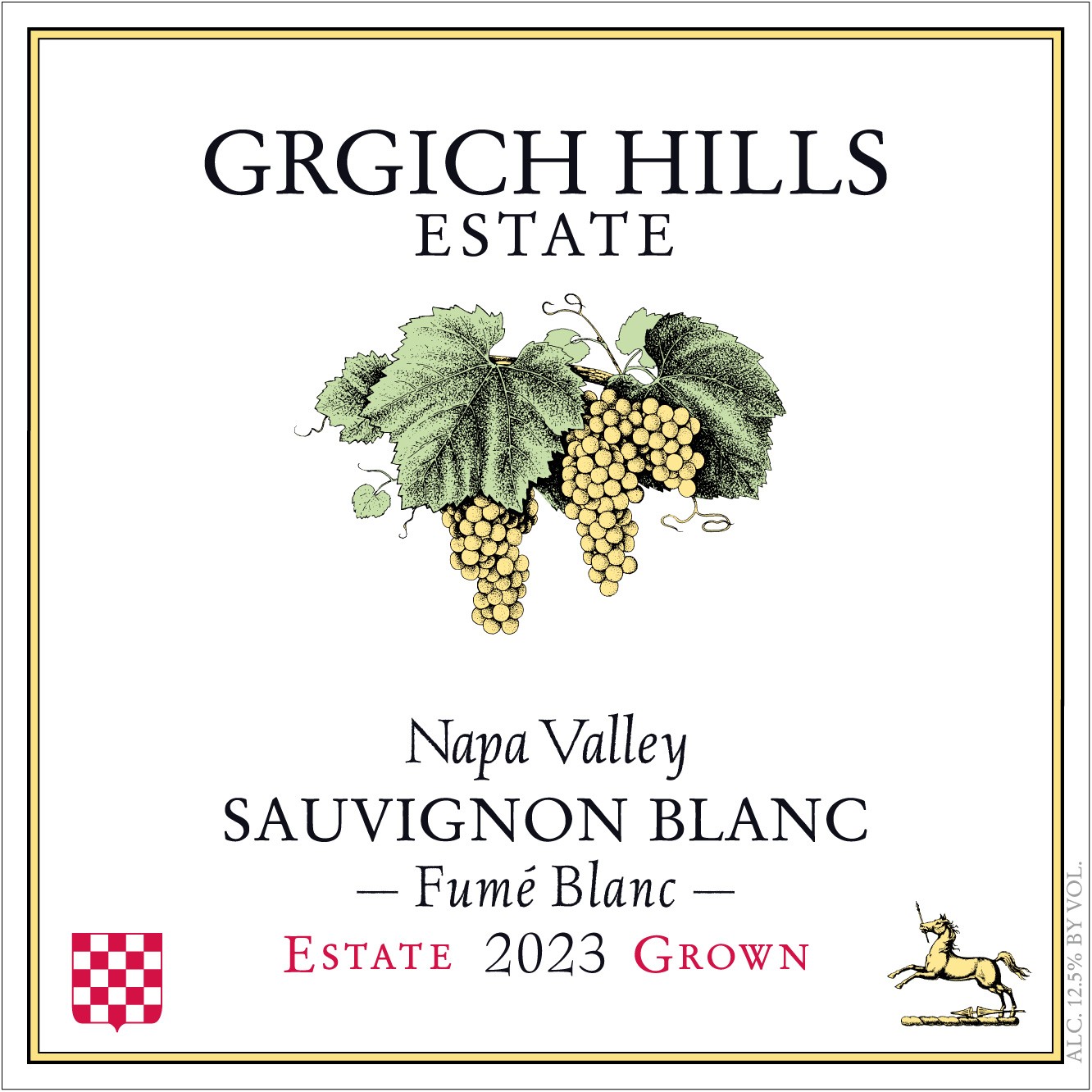 Napa Valley Sauvignon Blanc - Fumé Blanc - Estate  Grown