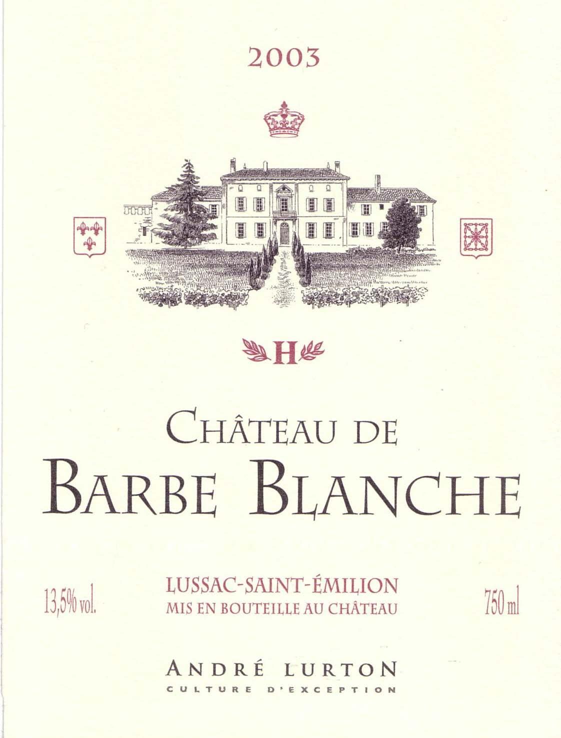 Chateau De La Barbe Blanche