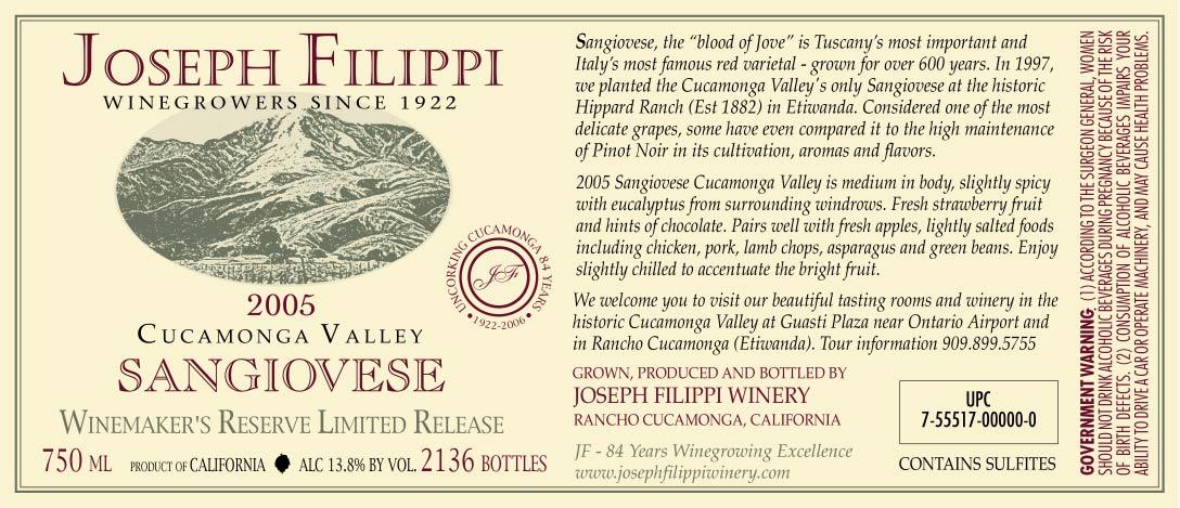 Winemaker's Reserve Limited Release