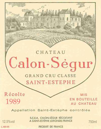 Calon - Segur Grand Cru Classe